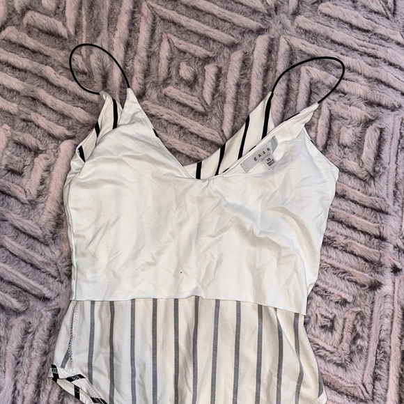 NWOT Striped Bodysuit - Picture 7 of 7